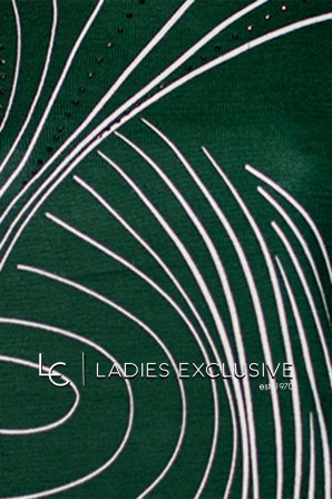 ELIN Μπλούζα μάλλινη με στάμπα γραμμές