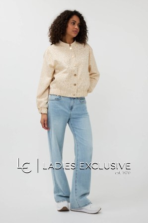 ESQUALO Μπουφάν μπόμπερ animal print