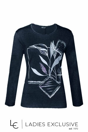 ELIN Μπλούζα από βισκόζη με στάμπα