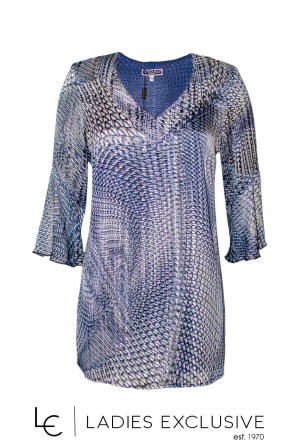 VIDAL Μπλούζα από μουσελίνα