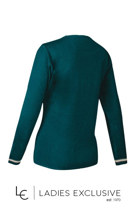 ELIN Μπλούζα μάλλινη με στάμπα κύκλους