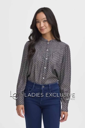 FRANSA Πουκάμισο ρηχτό χωρίς πέτο