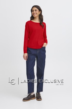 FRANSA Μπλούζα πλεκτή λεπτή