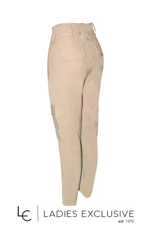 ESQUALO Παντελόνι μπεζ στυλ σαφάρι