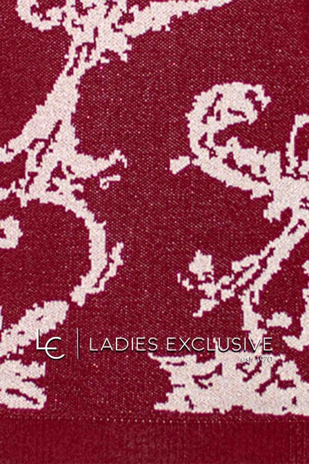 NICOLA Μπλούζα μάλλινη με σχέδια