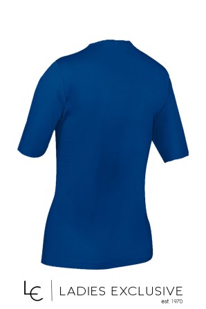 ELIN Μπλούζα κοντομάνικη με τρίγωνα στρας