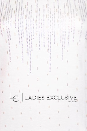 NICOLA Μπλούζα κοντομάνικη με στάμπα βροχή