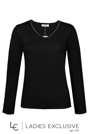 TRIPODE Μπλούζα πλεκτή με άνοιγμα v