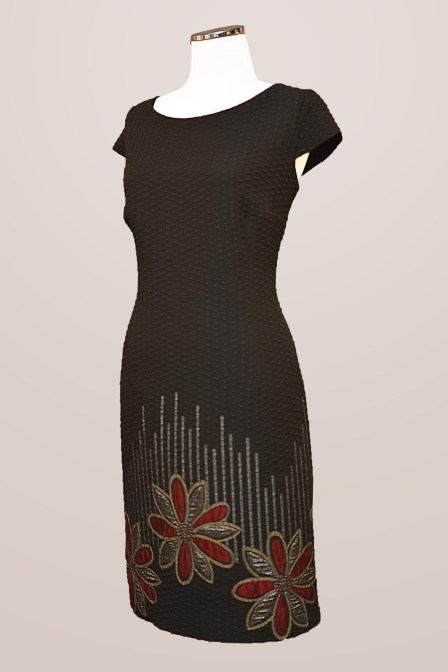 ESTEL Φόρεμα ανάγλυφο πικέ