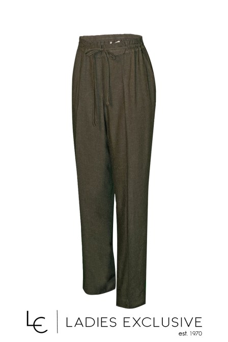 BELLA P. Παντελόνι με λάστιχο