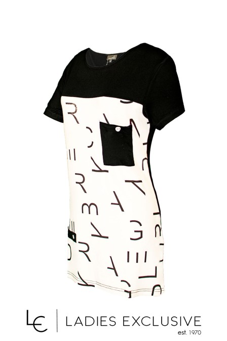 NICOLA Μπλούζα κοντομάνικη μακριά