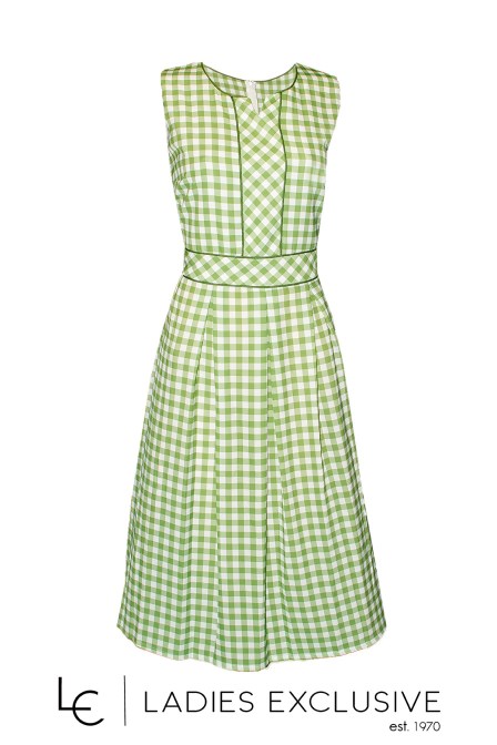 VETO Φόρεμα αμάνικο με πιέτες