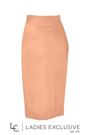 ESTEL Φούστα βαμβακερή σε ίσια γραμμή