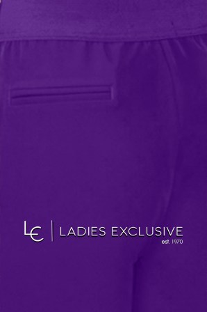 BELLA P. Παντελόνι κρεπ με λάστιχο