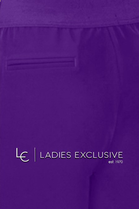 BELLA P. Παντελόνι κρεπ με λάστιχο