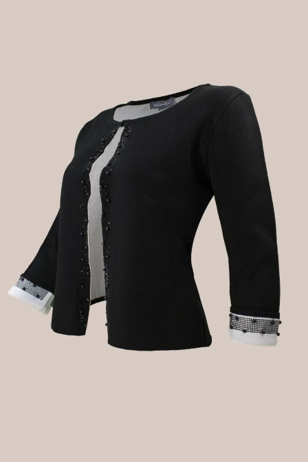 NICOLA Μπολερό βισκόζ με στρας