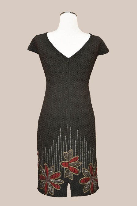 ESTEL Φόρεμα ανάγλυφο πικέ