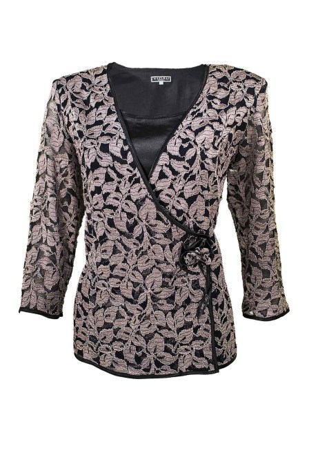 VIDAL Μπλούζα με δαντέλα κρουαζέ