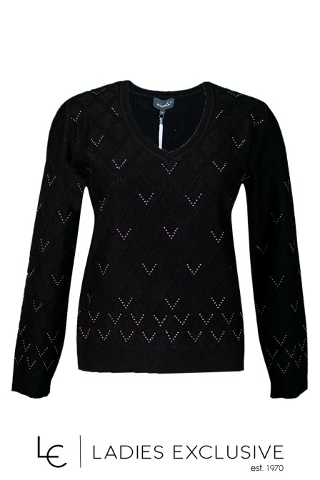 NICOLA Μπλούζα με άνοιγμα v