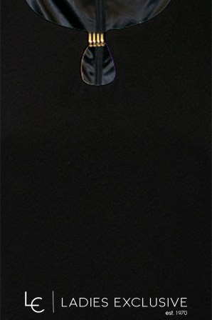 VETO Φόρεμα κρεπ σε ίσια γραμμή