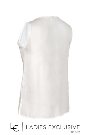 LUCIFAIR Μπλούζα αμάνικη ντραπέ