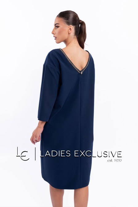 WEFTS Φόρεμα κρεπ με μανίκι 3/4