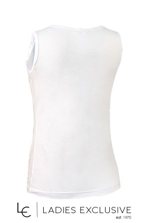 ESTEL Μπλούζα αμάνικη με στάμπα