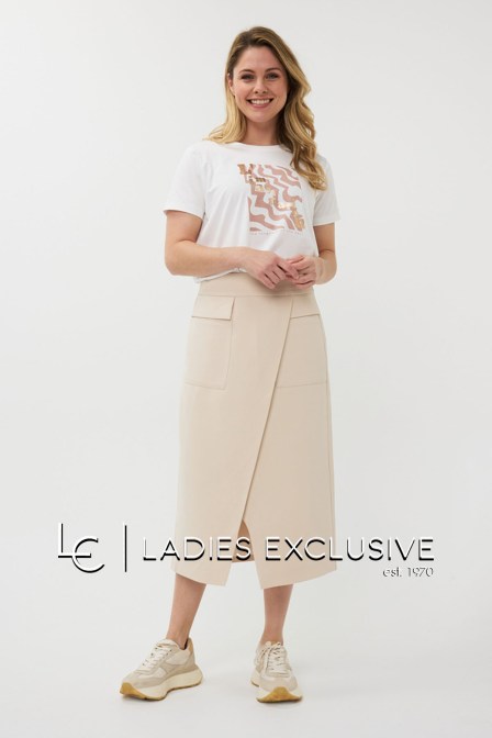 ESQUALO Φούστα κρεπ φάκελος