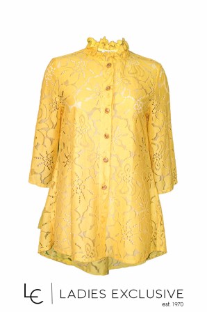 ESTEL Πουκάμισο από δαντέλα κηπούρ