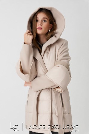 VETO Μπουφάν καπιτονέ με κουκούλα