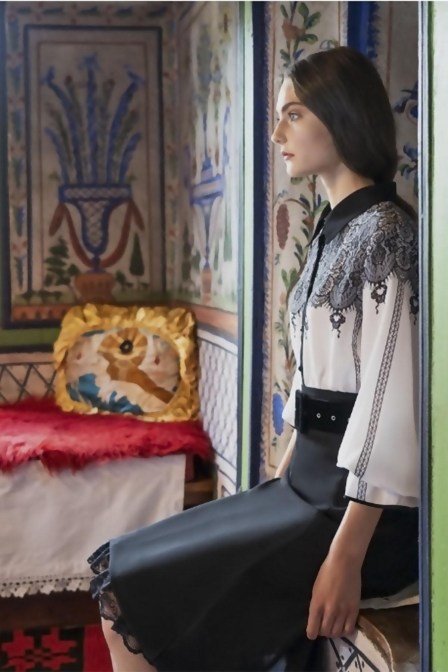 VETO Πουκάμισο ασπρόμαυρο μακρυμάνικο