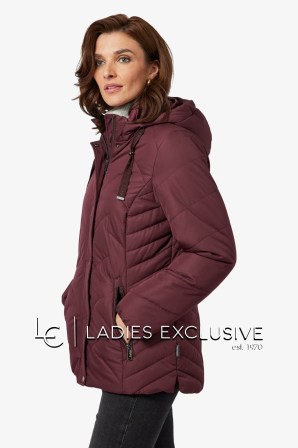 FRANDSEN Μπουφάν καπιτονέ με κουκούλα