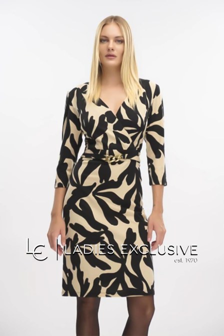 FIBES Φόρεμα σε ίσια γραμμή κρουαζέ