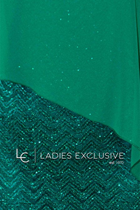 EFFECT Φόρεμα βραδινό με μπέρτα μουσελίνα