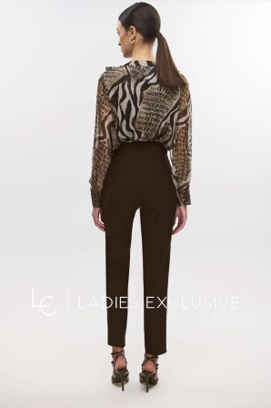 FIBES Παντελόνι κρεπ