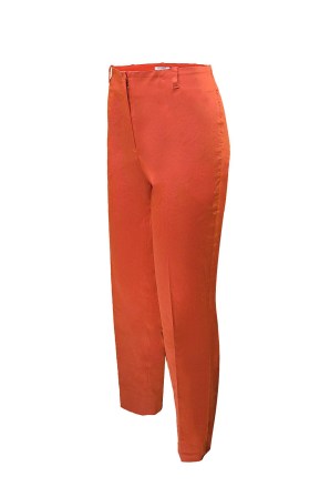 ESTEL Παντελόνι μονόχρωμο βαμβακερό