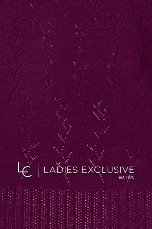 ELIN Μπλούζα μάλλινη με ανάγλυφα κλαδιά