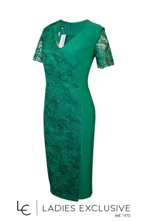 VIDAL Φόρεμα βραδινό με δαντέλα