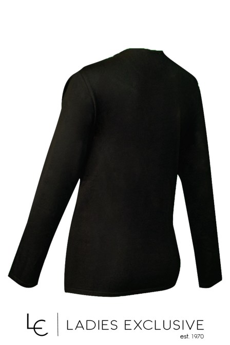 NICOLA Μπλούζα τρίχρωμη με στρας