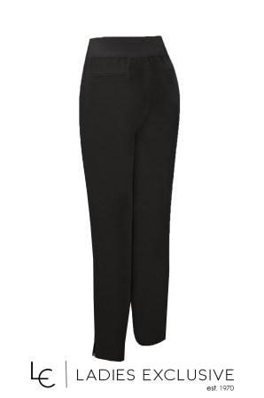 BELLA P. Παντελόνι κρεπ με λάστιχο