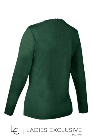 ELIN Μπλούζα μάλλινη με στάμπα γραμμές