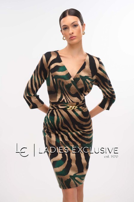 FIBES Φόρεμα σε ίσια γραμμή κρουαζέ