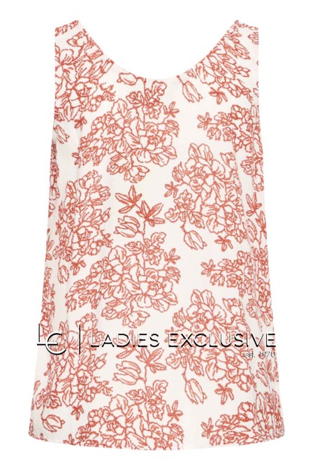 FRANSA Μπλούζα με λεπτή ράντα