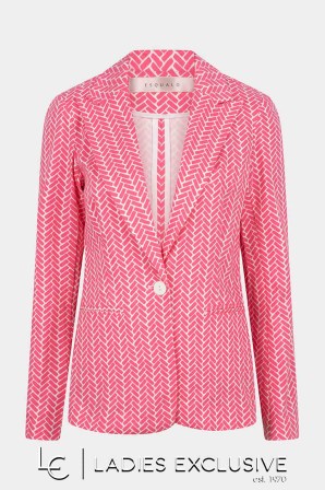 ESQUALO Σακάκι blazer με ιδιαίτερο μοτίβο