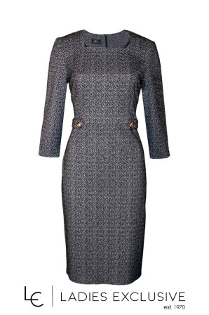 EFFECT Φόρεμα ψαροκόκαλο σε ίσια γραμμή