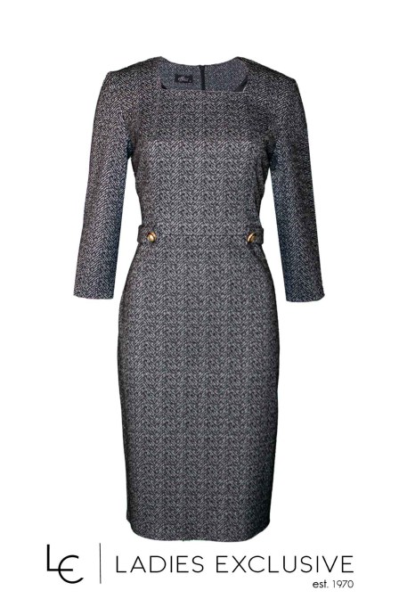 EFFECT Φόρεμα ψαροκόκαλο σε ίσια γραμμή