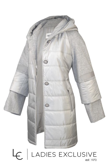 VETO Μπουφάν καπιτονέ με κουκούλα