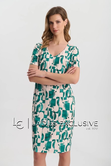 VETO Φόρεμα κοντομάνικο σε ίσια γραμμή