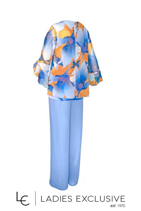 WEFTS Μπλούζα τουνίκ από μουσελίνα