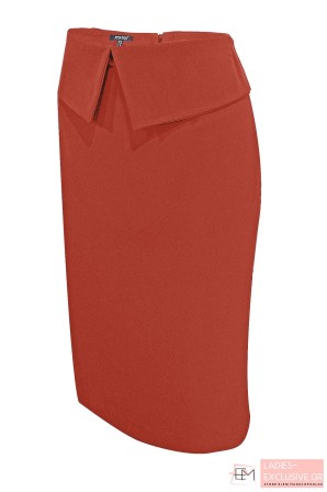 ESTEL Φούστα κρεπ pencil